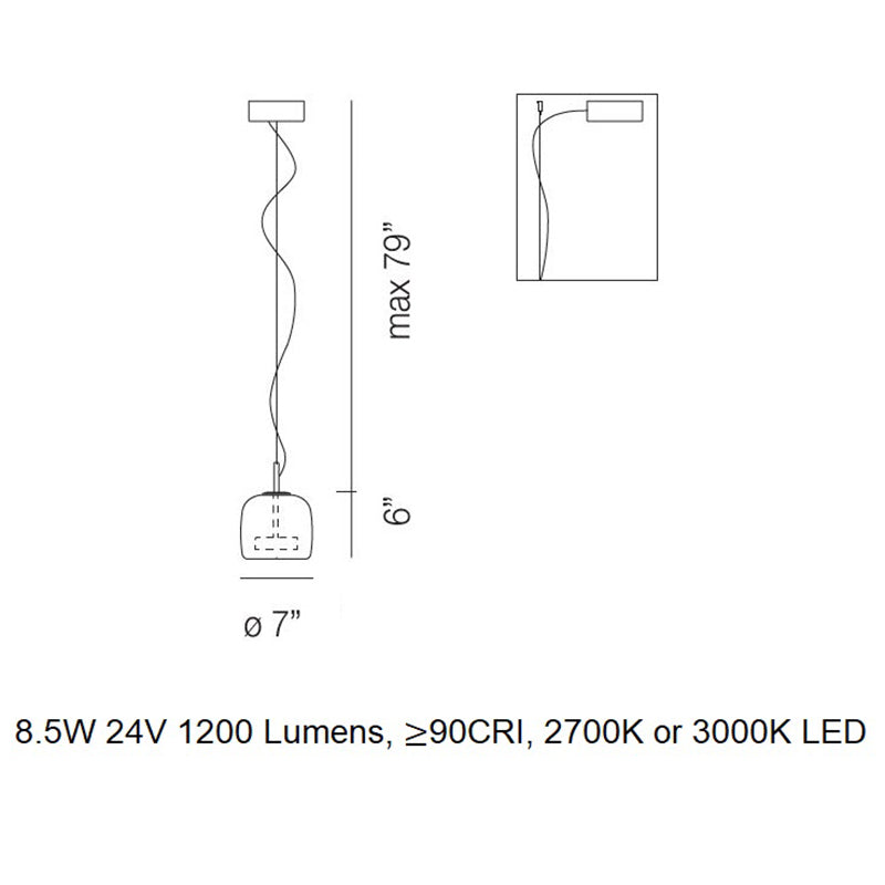 Jube LED Pendant Light