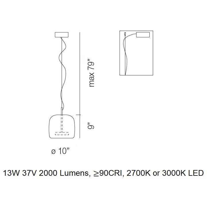 Jube LED Pendant Light