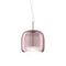 Jube LED Pendant Light with Glass Diffuser  option Light Amethyst / Matte Gold