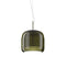 Jube LED Pendant Light with Glass Diffuser  option Old Green / Matte Steel