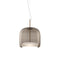 Jube LED Pendant Light with Glass Diffuser  option Smoky / Matte Gold