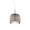 Jube LED Pendant Light with Glass Diffuser  option Smoky / Matte Steel