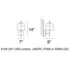Jube LED Wall Sconce