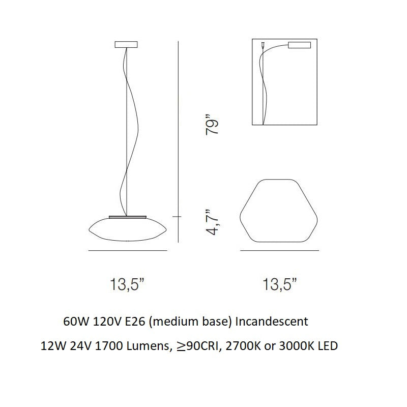 Modulor Pendant Light