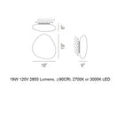 Neochic Wall/Ceiling Lamp