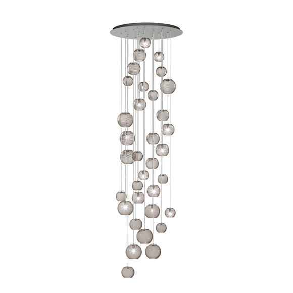 Oto Rain Circle Multi-Light Pendant Light