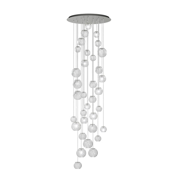 Oto Rain Circle Multi-Light Pendant Light