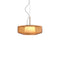 Plisse LED Pendant Light  option Dark Amber