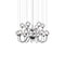 Puppet 2-Tier Chandelier  option Crystal Transparent