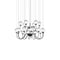 Puppet 2-Tier Chandelier  option 18 Lights