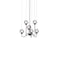 Puppet Chandelier  option Crystal Transparent