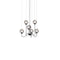 Puppet Chandelier  option Smoky Transparent