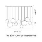 Puppet Multi-Light Linear Suspension Light