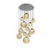 Puppet Round Multi-Light Pendant Light  option 12 Lights