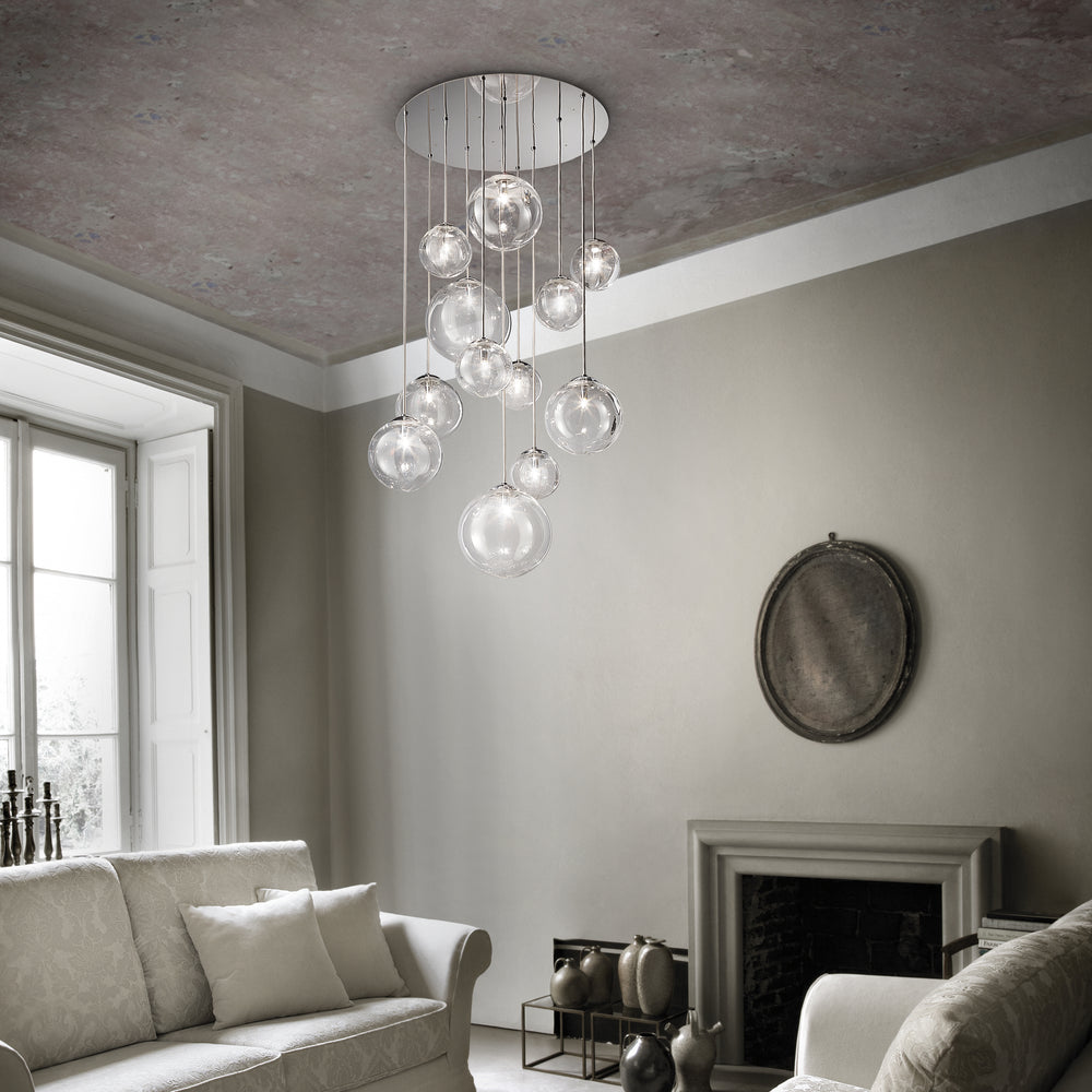 Puppet Round Multi-Light Pendant Light