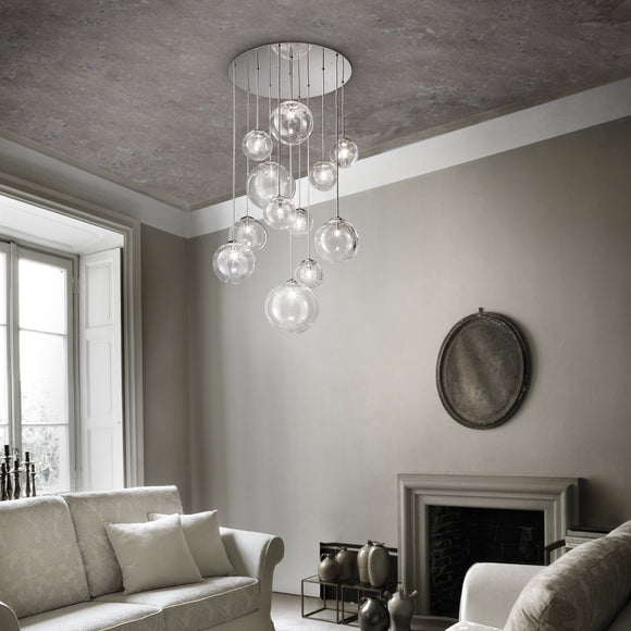 Puppet Round Multi-Light Pendant Light