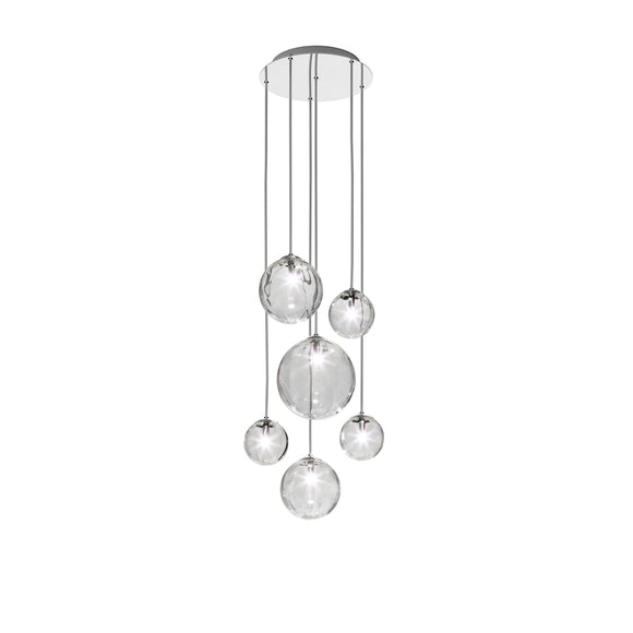 Puppet Round Multi-Light Pendant Light