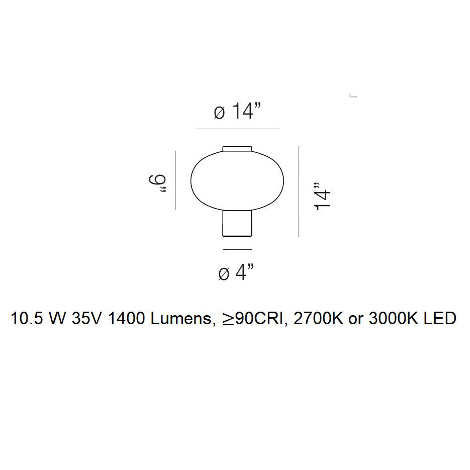 Riflesso 1 LED Table Lamp