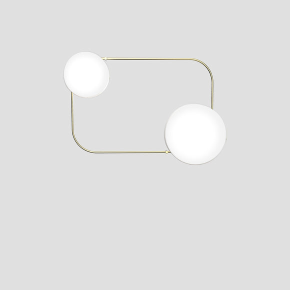 Tier Double LED Wall/Ceiling Light