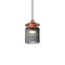 Tread LED Pendant Light  option Matte Copper