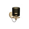 Tread LED Wall Sconce  option Matte Gold