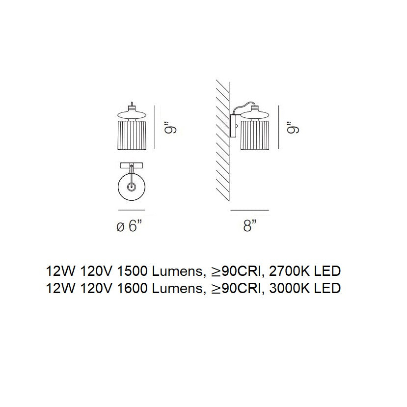 Tread LED Wall Sconce