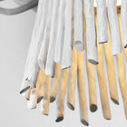 Visual Comfort Signature x Chapman and Myers Astra Sculpted Chandelier