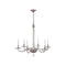 Visual Comfort Signature x Chapman and Myers Bernardo Chandelier  option Polished Nickel