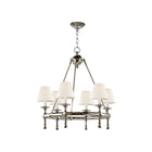 Visual Comfort Signature x Chapman and Myers Classic Mini Ring Chandelier