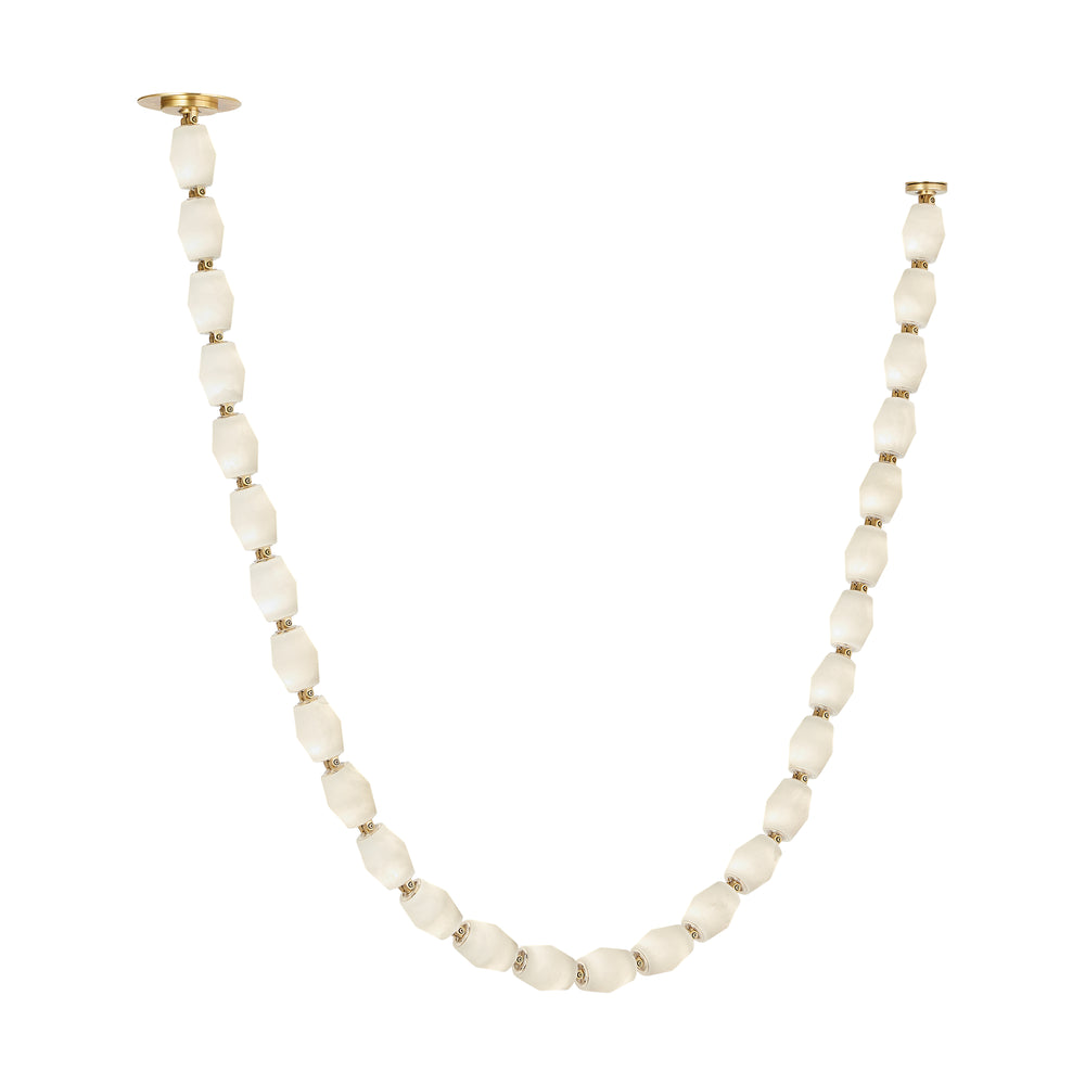 Collier Alabaster LED Chandelier