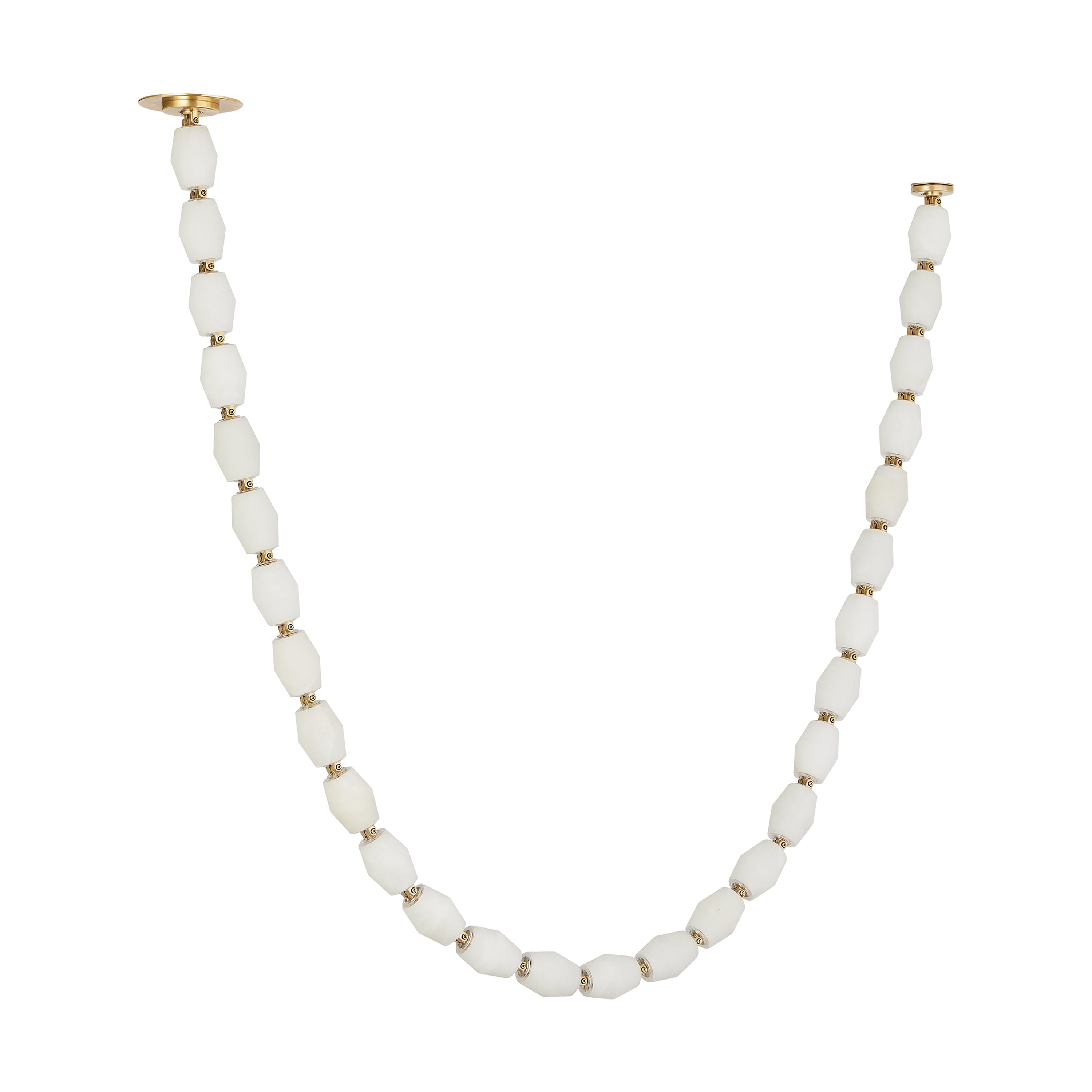 Visual Comfort & Co Collier Alabaster LED Chandelier - 2Modern