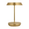 Tepa Portable LED Table Lamp  option Hand Rubbed Antique Brass