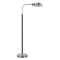 Visual Comfort Signature x Chapman and Myers Basden Pharmacy Floor Lamp  option Polished Nickel / Black Rattan