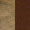 Visual Comfort Signature x Anne-Marie Barton Dune Belted Chandelier  option Mottled Brass / Russet Suede