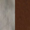 Visual Comfort Signature x Anne-Marie Barton Dune Belted Chandelier  option Mottled Pewter / Russet Suede