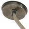 Visual Comfort Signature x Anne-Marie Barton Dune Belted Chandelier  option Mottled Pewter / Ash Suede