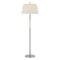 Visual Comfort Signature x Amber Lewis Griffin Floor Lamp  option Polished Nickel / Parchment Leather