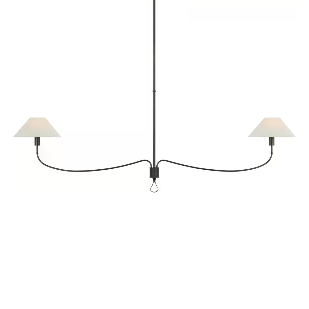 Visual Comfort Signature x Amber Lewis Griffin Linear Chandelier