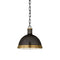 Thomas O'Brien x Visual Comfort Hicks Dome Pendant Light  option Bronze / Antique Brass