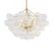 Visual Comfort Signature x Julie Neill Talia Chandelier  option Clear Swirled / Gild