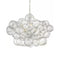 Visual Comfort Signature x Julie Neill Talia Chandelier  option Clear Swirled / Plaster White