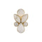 Visual Comfort Signature x Kate Spade New York Lloyd Jeweled Sconce  option Soft Brass / Alabaster