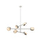 Visual Comfort Signature x Kelly Wearstler Melange Multi-Positional Chandelier  option Polished Nickel