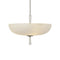 AERIN x Visual Comfort Pascal Bowl Pendant Light  option Polished Nickel