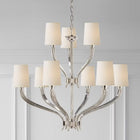 Visual Comfort Signature x Chapman and Myers Ruhlmann 2 Tier Chandelier