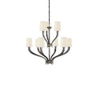 Visual Comfort Signature x Chapman and Myers Ruhlmann 2 Tier Chandelier