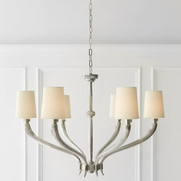 Visual Comfort Signature x Chapman and Myers Ruhlmann Chandelier