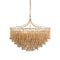 Visual Comfort Signature x Julie Neill Vacarro Chandelier  option Antique Gold Leaf