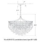 Visual Comfort Signature x Julie Neill Vacarro Chandelier