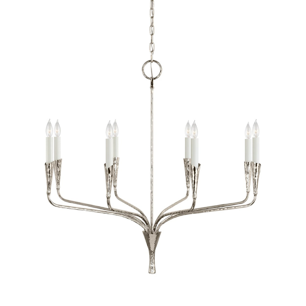 Visual Comfort Signature x Chapman and Myers Aiden Single Tier Chandelier